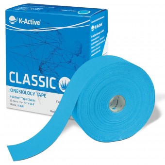 K-Active Tape Classic Blue 5cmx17m (mėlyna)